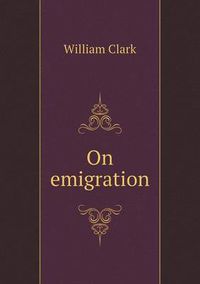 Cover image for On emigration