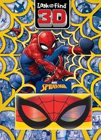Cover image for Marvel Spider Man Look & Find 3D
