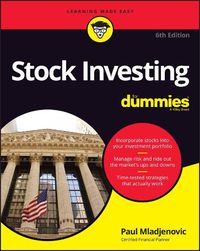 Cover image for Stock Investing For Dummies, 6th Edition