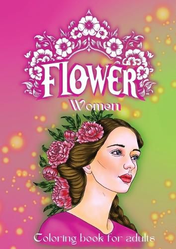 Cover image for Flower Women coloring book