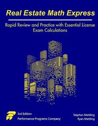 Cover image for Real Estate Math Express