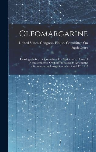 Cover image for Oleomargarine