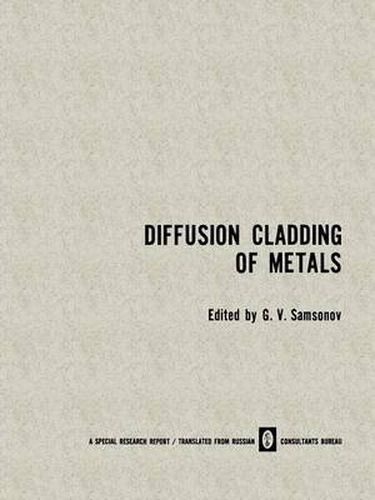 Cover image for Diffusion Cladding of Metals