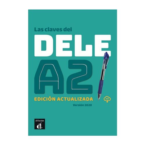 Cover image for Las claves del nuevo DELE: Libro + audio mp3 descargable A2 - Edicion actualiz