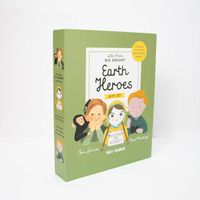 Cover image for Little People, BIG DREAMS: Earth Heroes: 3 books from the best-selling series! Jane Goodall - Greta Thunberg - David Attenborough