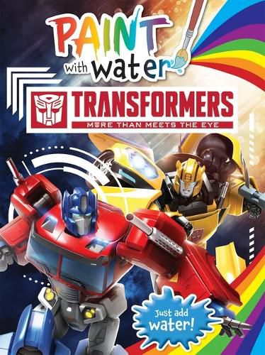 Cover image for Transformers: Paint With Water (Hasbro)