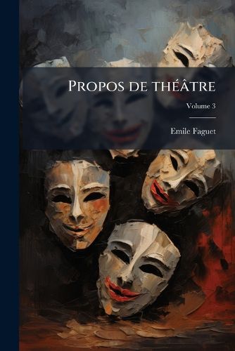 Cover image for Propos de Theatre