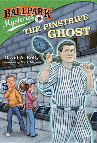 Cover image for Ballpark Mysteries #2: The Pinstripe Ghost