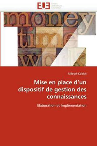 Cover image for Mise En Place D'Un Dispositif de Gestion Des Connaissances