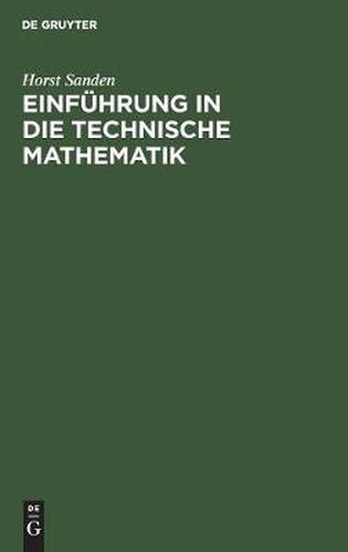 Cover image for Einfuhrung in die technische Mathematik