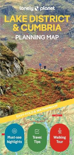 Cover image for Lonely Planet Lake District & Cumbria Planning Map