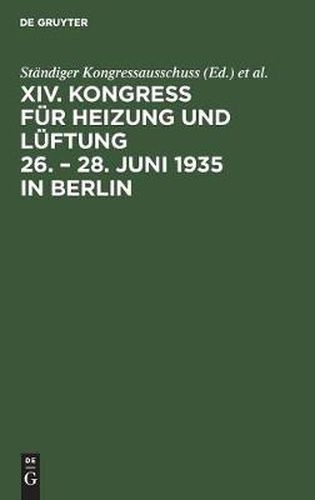 Cover image for 26.-28. Juni 1935, Berlin