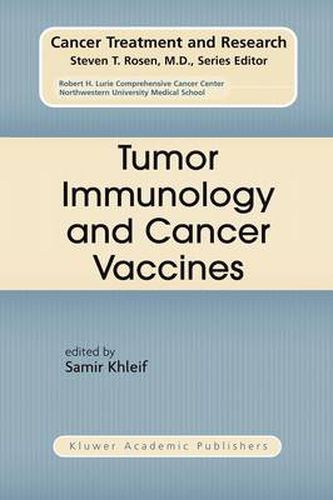 Cover image for Tumor Immunology and Cancer Vaccines