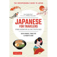 Cover image for Japanese for Travelers Phrasebook & Dictionary