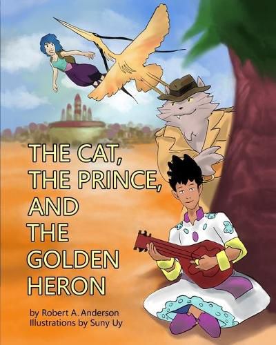 Cover image for The Cat, the Prince, and the Golden Heron