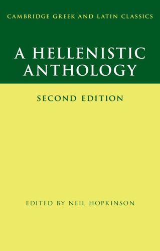 Cover image for A Hellenistic Anthology