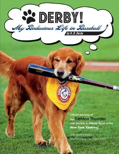 Cover image for DERBY! - My Bodacious Life in Baseball by H.R. Derby: Bat Dog of the Trenton Thunder (the Double-A Affiliate Team of the Yankees)