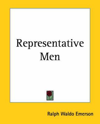 Cover image for Representative Men