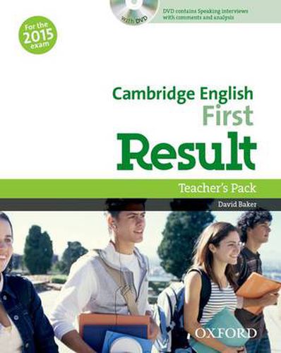 Cover image for Cambridge English: First Result: Teacher's Pack