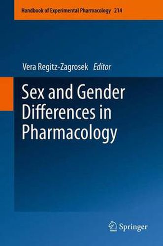 Cover image for Sex and Gender Differences in Pharmacology