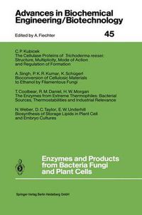 Cover image for Enzymes and Products from Bacteria Fungi and Plant Cells
