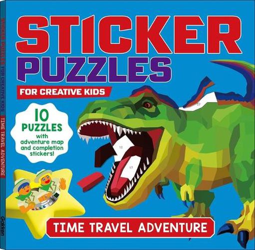 Cover image for Sticker Puzzles; Time Travel Adventure