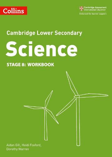 Cover image for Lower Secondary Science Workbook: Stage 8