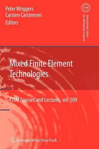 Mixed Finite Element Technologies