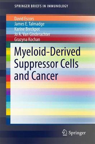 Myeloid-Derived Suppressor Cells and Cancer