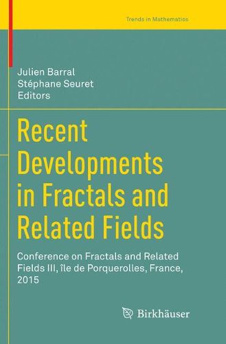 Cover image for Recent Developments in Fractals and Related Fields