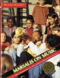Cover image for Marsalis on Music