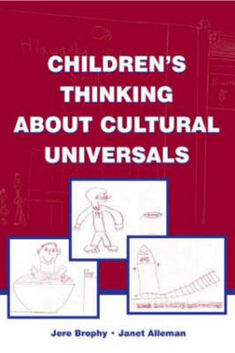 Cover image for Children's Thinking About Cultural Universals