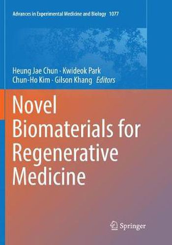 Cover image for Novel Biomaterials for Regenerative Medicine