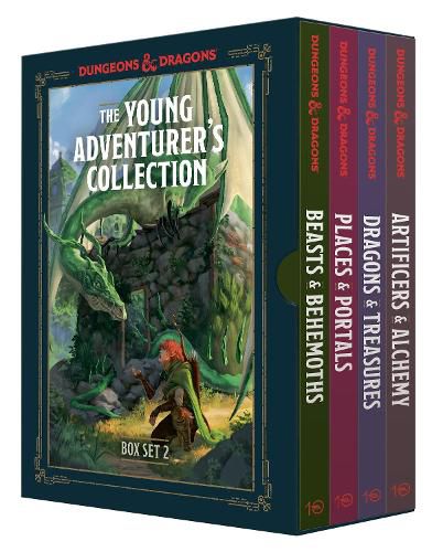 Cover image for The Young Adventurer's Collection Box Set 2 (Dungeons & Dragons 4-Book Boxed Set)