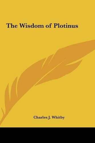 Cover image for The Wisdom of Plotinus