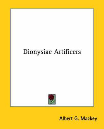 Cover image for Dionysiac Artificers
