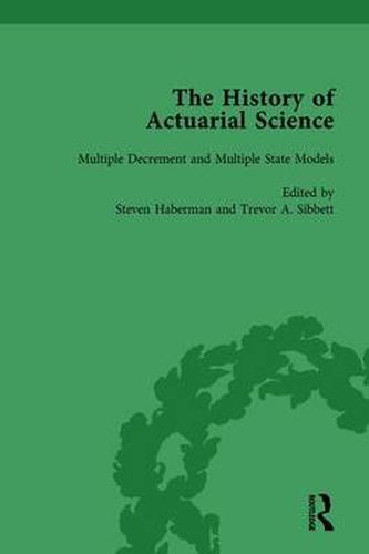 Cover image for The History of Actuarial Science Vol VIII