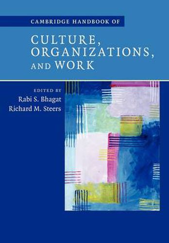 Cover image for Cambridge Handbook of Culture, Organizations, and Work