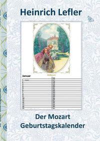 Cover image for Der Mozart Geburtstagskalender (Wolfgang Amadeus Mozart)