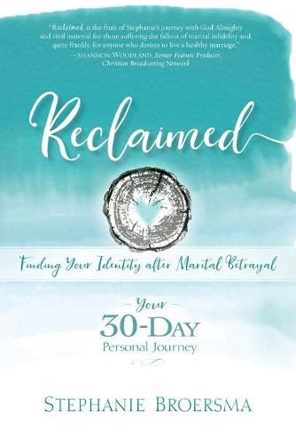 Cover image for Reclaimed: Finding Your Identity After Marital Betrayal