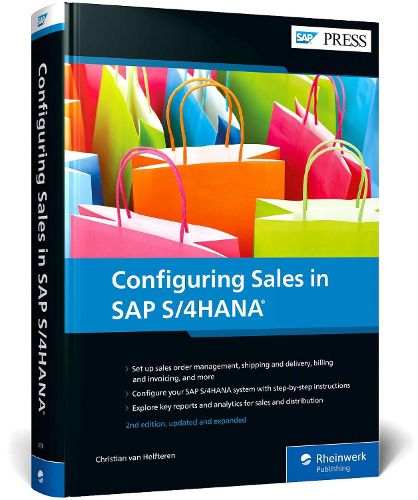 Cover image for Configuring Sales in SAP S/4HANA