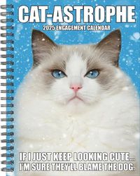 Cover image for Cat-Astrophe 2025 6.5 X 8.5 Engagement Calendar