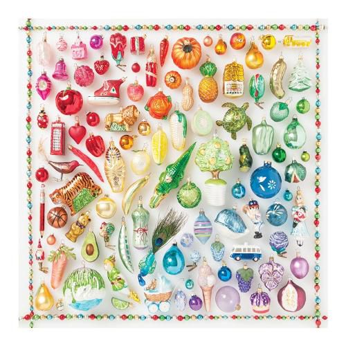 Rainbow Ornaments 500-Piece Puzzle