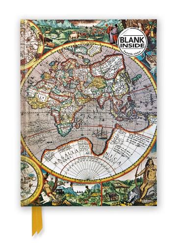 Cover image for Antique Map (Foiled Blank Journal)