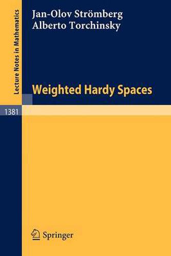 Cover image for Weighted Hardy Spaces