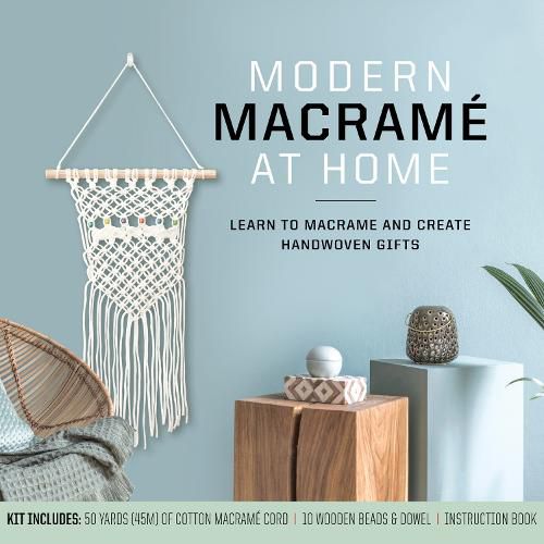Cover image for Modern Macrame at Home