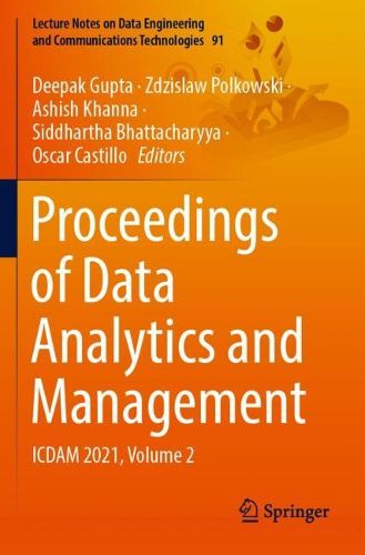 Cover image for Proceedings of Data Analytics and Management