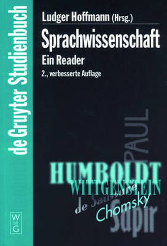 Cover image for Sprachwissenschaft