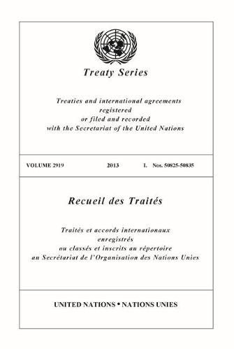 Treaty Series 2919 (English/French Edition)