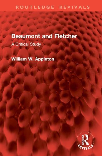 Cover image for Beaumont and Fletcher